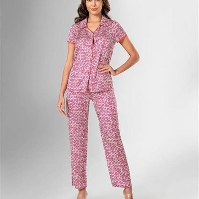 Arias Closet 2'Li Saten Pijama Takımı