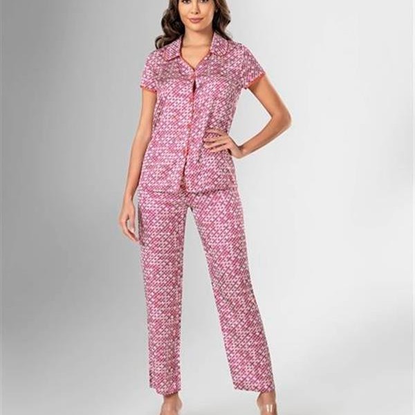 Arias Closet 2'Li Saten Pijama Takımı