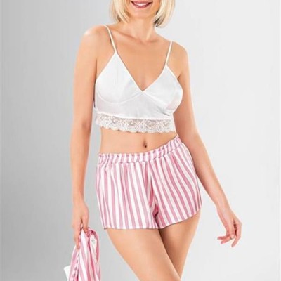 Arias Closet 3'Lü Şort Takımı Desenli