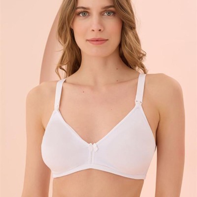 Arias Closet Beyaz Dikişsiz Emzirme Sütyeni
