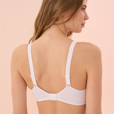 Arias Closet Beyaz Dikişsiz Emzirme Sütyeni
