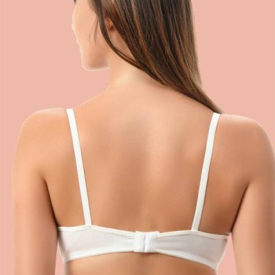 Arias Closet Beyaz Dolgusuz Mikro Tek Sütyen