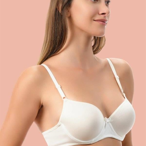 Arias Closet Beyaz Dolgusuz Mikro Tek Sütyen