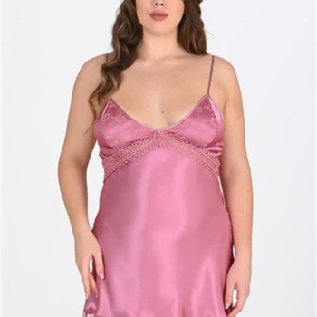 Arias Closet Büyük Beden Gülkurusu Gecelik