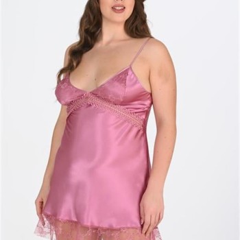 Arias Closet Büyük Beden Gülkurusu Gecelik