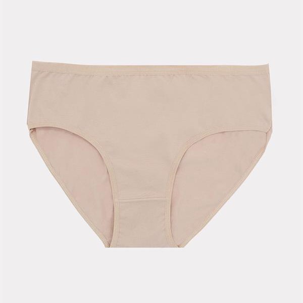 Arias Closet Büyük Beden Pamuklu Siyah Beyaz Ten Rengi 3'Lü Külot