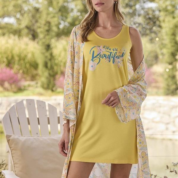 Arias Closet Çiçek Ve Yaprak Desenli Ve Baskılı 