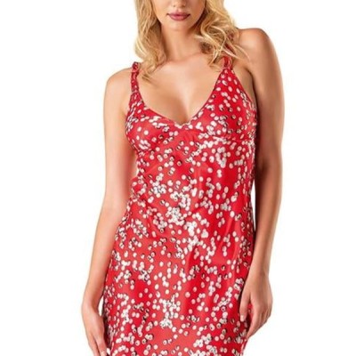 Arias Closet Desenli Saten Gecelik 8145