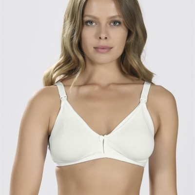 Arias Closet Ekru Dikişsiz Emzirme Sütyeni