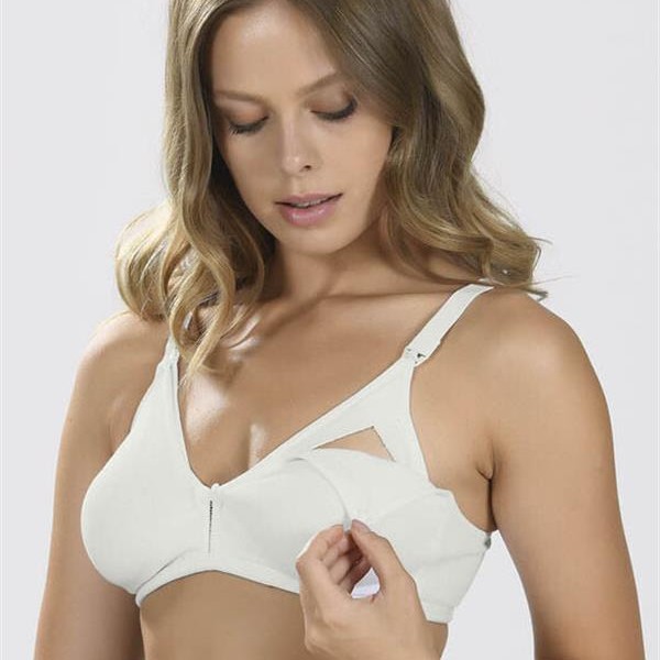 Arias Closet Ekru Dikişsiz Emzirme Sütyeni