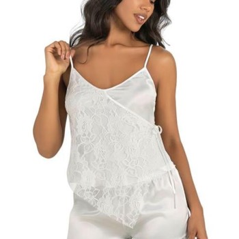 Arias Closet Ekru Saten Şort Takımı 9204