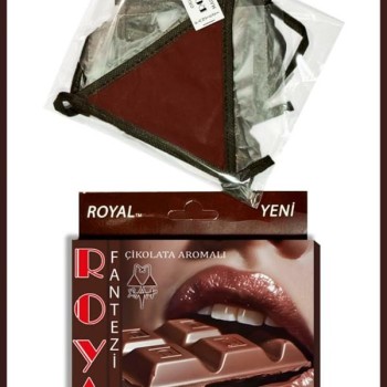 Arias Closet Fantezi Tüketilebilen Yenilebilir Çikolatalı Aromalı İç Çamaşırı Takımı