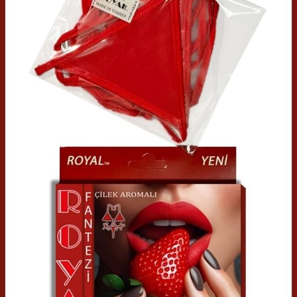 Arias Closet Fantezi Tüketilebilen Yenilebilir Çilek Aromalı İç Çamaşırı Takımı