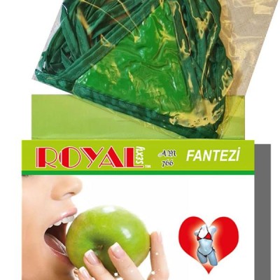 Arias Closet Fantezi Tüketilebilen Yenilebilir Elma Aromalı İç Çamaşırı Takımı