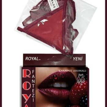 Arias Closet Fantezi Tüketilebilen Yenilebilir Karadut Aromalı İç Çamaşırı Takımı