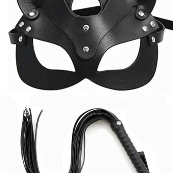 Arias Closet Kırbaç Maske Deri İkili Takım