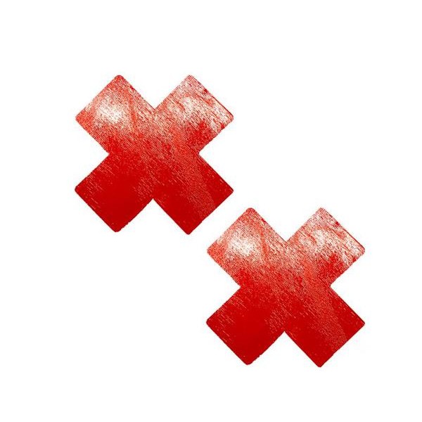 Arias Closet Kırmızı Yapışkan Bantlı Fantezi Göğüs Ucu Kapatıcı