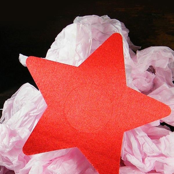 Arias Closet Kırmızı Yıldız Şeklinde Fantezi Göğüs Ucu Kapatıcı