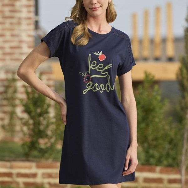 Arias Closet Meyve Ve Yaprak Baskılı Dantelli 