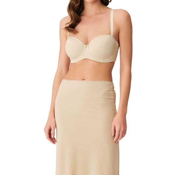 Arias Closet Mikropolyamid Esnek Kumaşlı Diz Altı Uzun Etek Altı Jüpon