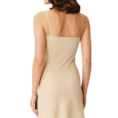 Arias Closet Mikropolyamid Kumaşlı İnce İp Askılı Kısa Elbise Altı Kombinezon