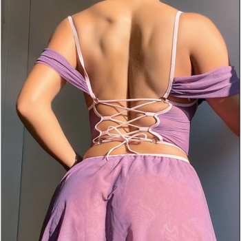 Arias Closet Mor Fantezi Kleopatra Kostümü