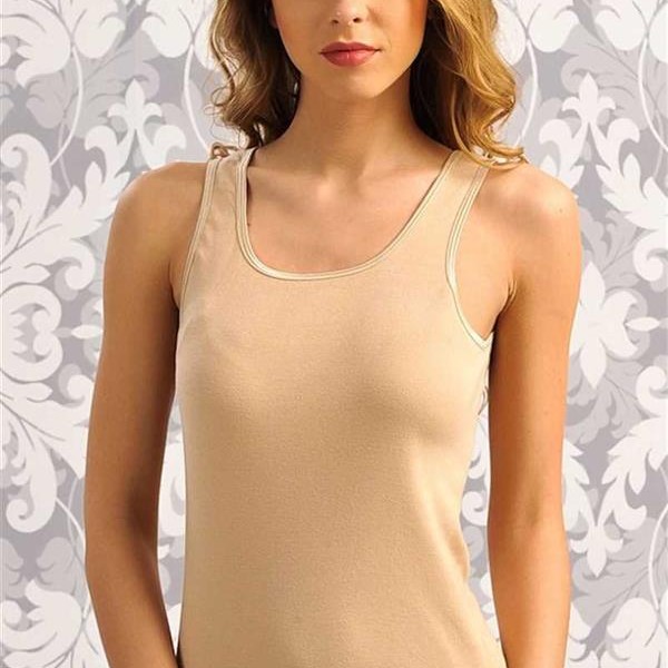 Arias Closet Pamuklu Geniş Askılı Atlet