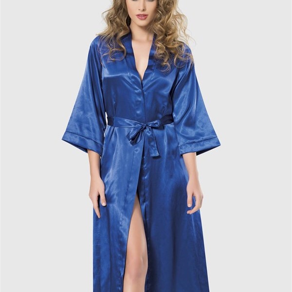 Arias Closet Saks Uzun Saten Sabahlık