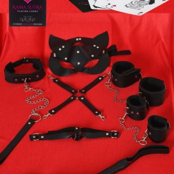 Arias Closet Sexy Görselli Oyun Kartı Kama Sutra 7'Li Harness Set