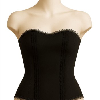 Arias Closet Siyah Mı Emay 9155 Fırfırlı Terletici Büstiyer