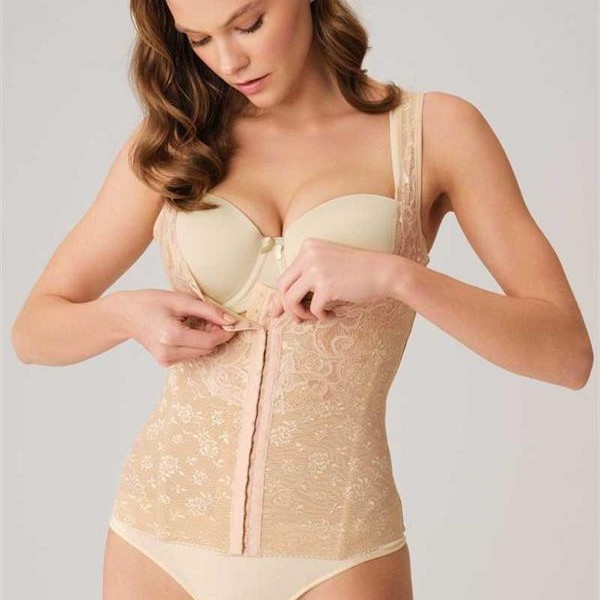 Arias Closet Toparlayıcı Bel İnceltici Dikişli Büyük Beden Kancalı Geniş Askı Sıkı Yelek Korse