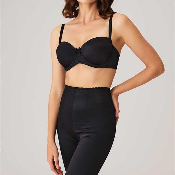 Arias Closet Toparlayıcı Bel Ve Bacak İnceltici Dikişli Uzun Paçalı Orta Bel Sıkı Şort Korse