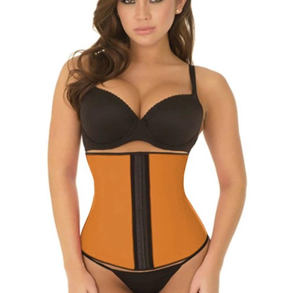 Arias Closet Turuncu Mı 9161 Terletici Agraflı Bel Korse