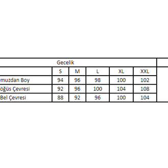 Arias Closet Yakası Detaylı Brode Dantelli Gecelik