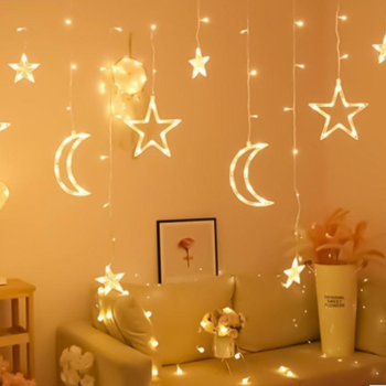 Ay Yıldız Perde Led 3m