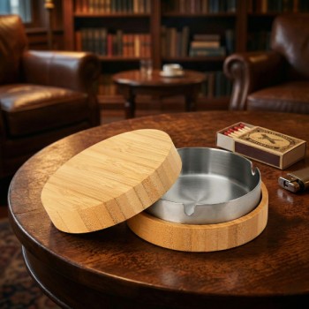 Bambu Kapaklı Küllük 