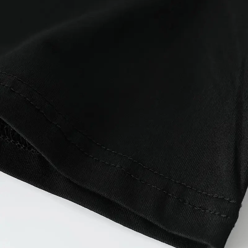 Baskı Oh   Oversive Tişört,Sporda ve Günlük Giyime Uygun - Siyah -