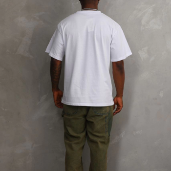 Baskılı Oversize T-Shirt - Beyaz -