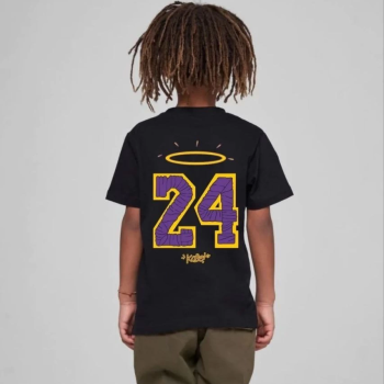 Baskılı T-Shirt - Siyah -