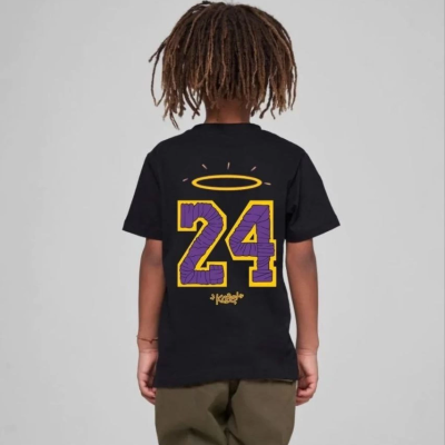 Baskılı T-Shirt - Siyah -