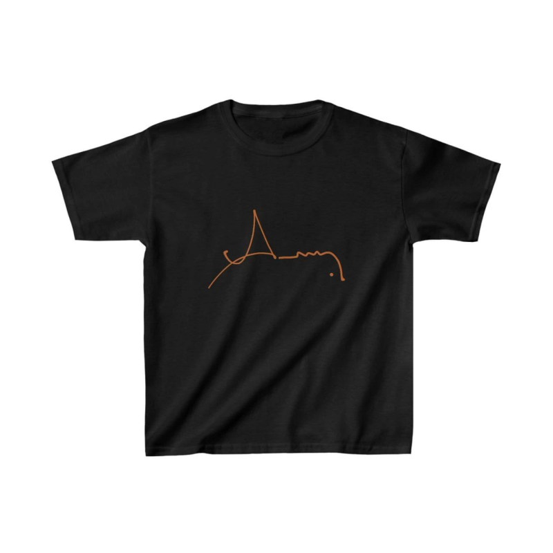 Baskılı T-Shirt - Siyah -