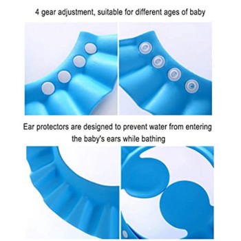 Bebek Banyo Şapkası Mavi