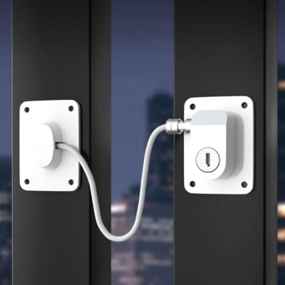 Beyaz Plaka Halatlı Emniyet Kilidi 