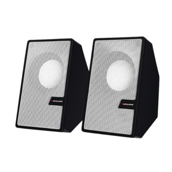 Beyaz USB 2.0 + 3.5mm USB Hoparlör 