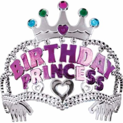 Birthday Princess Yazılı Çocuk Parti Tacı
