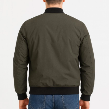 Bomber Mont Ceket - Haki -