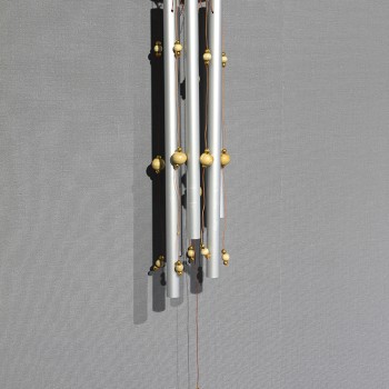 Boncuklu Metal Rüzgar Çanı Model 1 