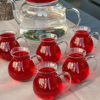 Borosilikat Cam Bardak 6 Adet