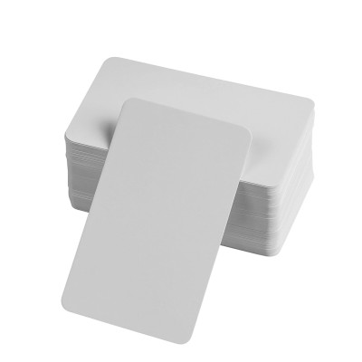 Boş Kelime Kartları 5x8 cm - 50 Adet Oval Kenarlı  >  Tabu & Not Kartları - Beyaz