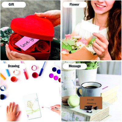 Boş Kelime Kartları 5x8 cm - 50 Adet Oval Kenarlı  >  Tabu & Not Kartları - Sarı